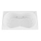 Atlantis Whirlpools Atlantis Whisper 42 x 72 Rectangular Air & Whirlpool Bathtub 4272WDR - alternate 2